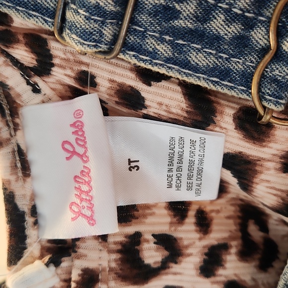 2 PC Jumper Set. Kitty Cat Denim & Animal Print Set. NWT Mix n Match Style! - Picture 11 of 16